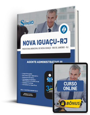 Apostila Prefeitura de Nova Iguaçu - RJ 2024 - Agente Administrativo III - Imagem 1