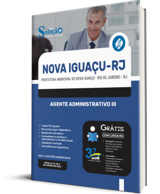 Apostila Prefeitura de Nova Iguaçu - RJ 2024 - Agente Administrativo III - Imagem 2