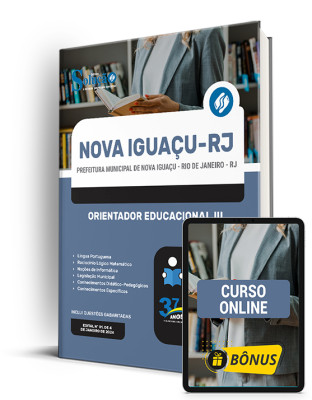 Apostila Prefeitura de Nova Iguaçu - RJ 2024 - Orientador Educacional III - Imagem 1