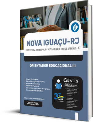 Apostila Prefeitura de Nova Iguaçu - RJ 2024 - Orientador Educacional III - Imagem 2