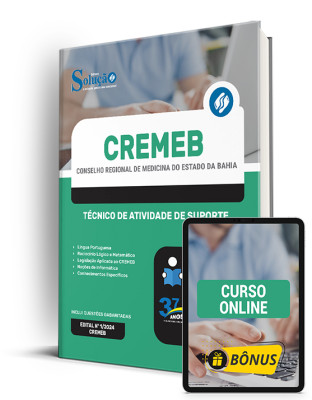 Apostila CREMEB 2024 - Técnico de Atividade de Suporte - Imagem 1