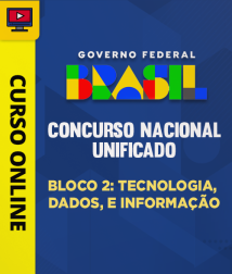 Capa Concurso Nacional Unificado (CNU) - Bloco 2: Tecnologia, Dados, e Informação