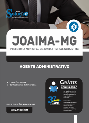 Apostila Prefeitura de Joaíma - MG 2024 Agente Administrativo - Imagem 3