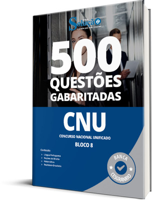 Caderno de Questões CNU - Bloco 8 - 500 Questões Gabaritadas - Imagem 1