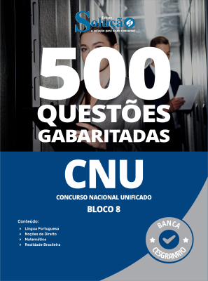 Caderno de Questões CNU - Bloco 8 - 500 Questões Gabaritadas - Imagem 2