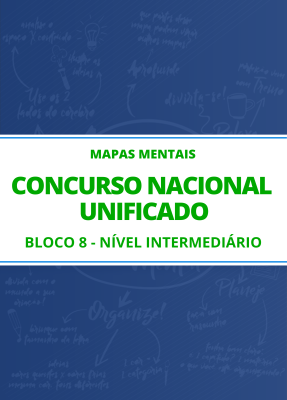 190 Mapas Mentais para Concurso Nacional Unificado - Bloco 8 - Nível Intermediário (PDF) - Imagem 1