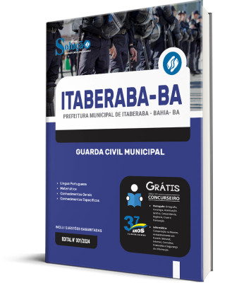 Apostila Prefeitura de Itaberaba - BA 2024 - Guarda Civil Municipal - Imagem 2