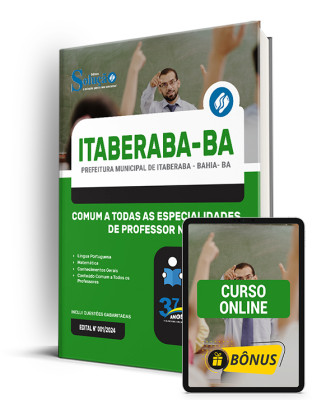 Apostila Prefeitura de Itaberaba - BA 2024 - Comum a Todas as Especialidades de Professor NU I - Imagem 1