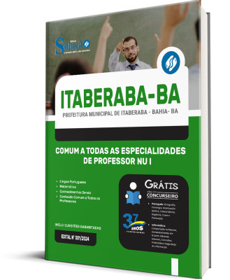 Apostila Prefeitura de Itaberaba - BA 2024 - Comum a Todas as Especialidades de Professor NU I - Imagem 2