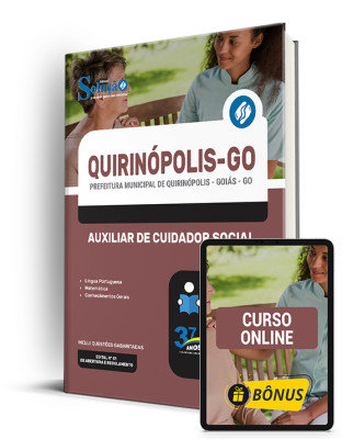 Apostila Prefeitura de Quirinópolis - GO 2024 - Auxiliar de Cuidador Social - Imagem 1