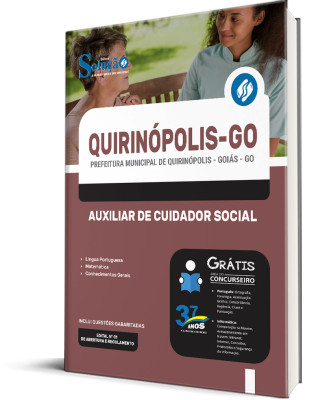 Apostila Prefeitura de Quirinópolis - GO 2024 - Auxiliar de Cuidador Social - Imagem 2