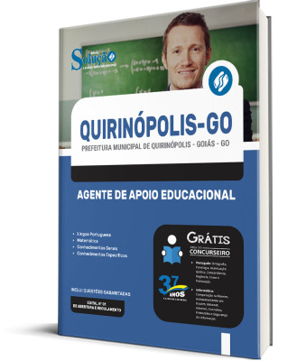 Apostila Prefeitura de Quirinópolis - GO 2024 - Agente de Apoio Educacional - Imagem 2