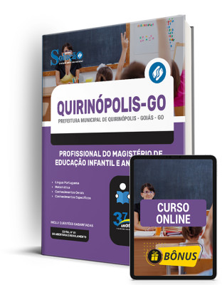 Apostila Prefeitura de Quirinópolis - GO 2024 - Profissional do Magistério de Educação Infantil e Anos Iniciais - Imagem 1