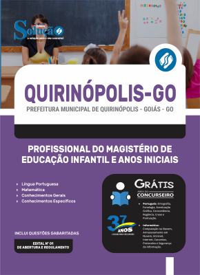 Apostila Prefeitura de Quirinópolis - GO 2024 - Profissional do Magistério de Educação Infantil e Anos Iniciais - Imagem 3