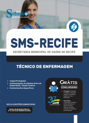 Apostila SMS Recife 2024 - Técnico de Enfermagem - Imagem 3