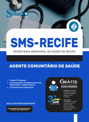 Apostila SMS Recife 2024 - Agente Comunitário de Saúde - Imagem 3