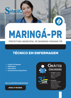 Apostila Prefeitura de Maringá - PR 2024 - Técnico em Enfermagem - Imagem 3