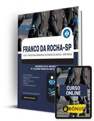 Apostila Prefeitura de Franco da Rocha - SP 2024 - Guarda Civil Municipal - 3ª Classe Masculino e Feminino - Imagem 1