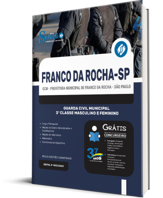 Apostila Prefeitura de Franco da Rocha - SP 2024 - Guarda Civil Municipal - 3ª Classe Masculino e Feminino - Imagem 2