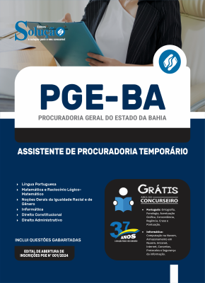 Apostila PGE-BA 2024 - Assistente de Procuradoria Temporária - Imagem 3