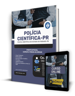 Apostila Polícia Científica - PR 2024 - Perito Oficial - Comum a Todas as Áreas - Imagem 1