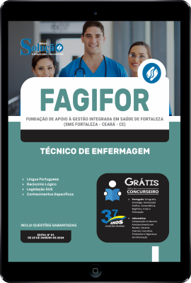 Apostila FAGIFOR - FORTALEZA em PDF 2024 - Técnico em Enfermagem - Imagem 1