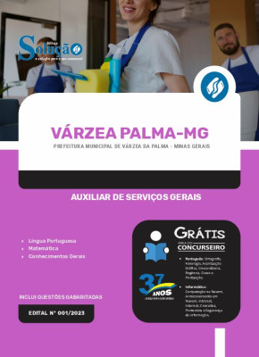 Apostila Prefeitura de Várzea da Palma - MG 2024 - Auxiliar de Serviços Gerais - Imagem 3