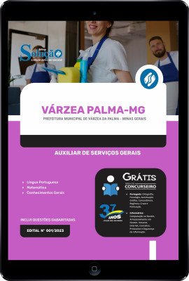 Apostila Prefeitura de Várzea da Palma - MG PDF 2024 - Auxiliar de Serviços Gerais - Imagem 1