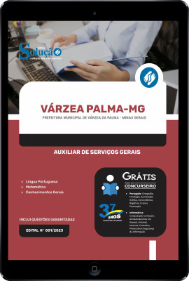 Apostila Prefeitura de Várzea da Palma - MG em PDF 2024 - Oficial Administrativo - Imagem 1