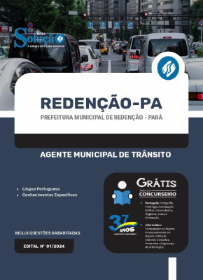 Apostila Prefeitura de Redenção - PA 2024 - Agente Municipal de Trânsito - Imagem 3