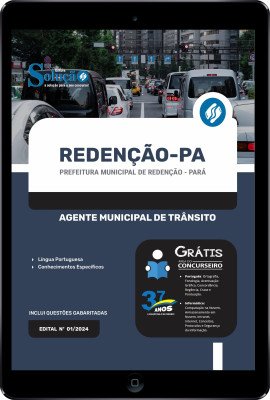 Apostila Prefeitura de Redenção - PA em PDF 2024 - Agente Municipal de Trânsito - Imagem 1