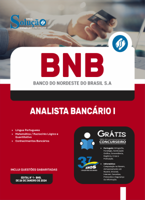 Apostila BNB - Banco do Nordeste 2024 - Analista Bancário 1 - Imagem 3