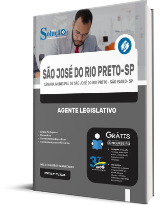 Apostila Câmara de São José do Rio Preto - SP 2024 - Agente Legislativo - Imagem 2