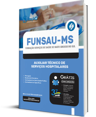 Apostila FUNSAU-MS 2024 - Auxiliar Técnico de Serviços Hospitalares - Imagem 2