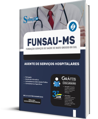 Apostila FUNSAU-MS 2024 - Agente de Serviços Hospitalares - Imagem 2