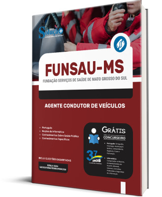 Apostila FUNSAU-MS 2024 - Agente Condutor de Veículos - Imagem 2