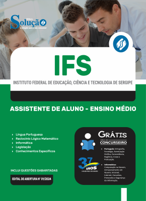 Apostila IFS 2024 - Assistente de Aluno Ensino Médio - Imagem 3