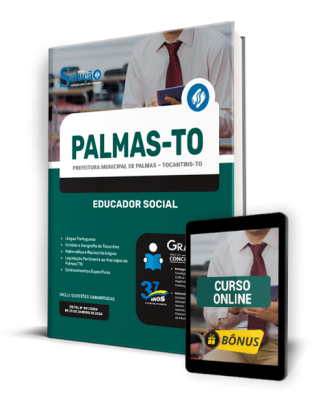 Apostila Prefeitura de Palmas - TO (SMS Palmas) 2024 - Educador Social - Imagem 1