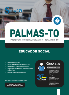 Apostila Prefeitura de Palmas - TO (SMS Palmas) 2024 - Educador Social - Imagem 3