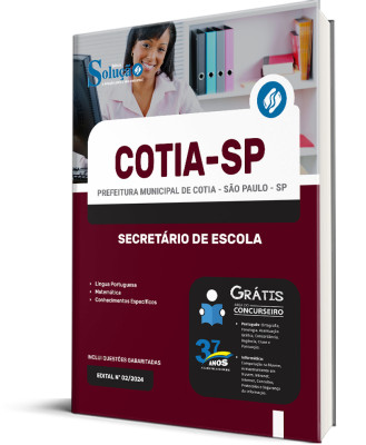 Apostila Prefeitura de Cotia - SP 2024 - Secretário de Escola - Imagem 2