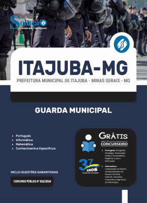 Apostila Prefeitura de Itajubá - MG 2024 - Guarda Municipal - Imagem 3