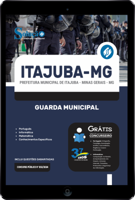 Apostila Prefeitura de Itajubá - MG em PDF 2024 - Guarda Municipal - Imagem 1