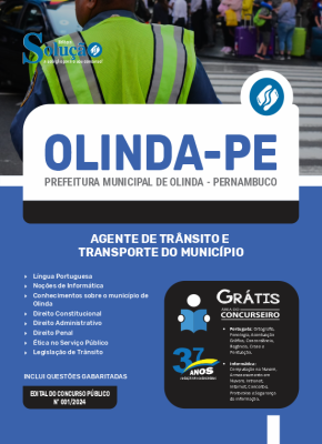 Apostila Prefeitura de Olinda - PE 2024 - Agente de Trânsito e Transporte do Município - Imagem 3