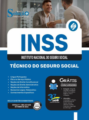 Apostila INSS 2024 - Técnico do Seguro Social - Imagem 3