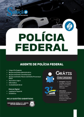 Apostila Polícia Federal (PF) 2024 - Agente de Polícia Federal - Imagem 3