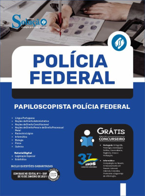 Apostila Polícia Federal (PF) 2025 - Papiloscopista Policial Federal - Imagem 3