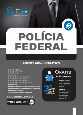 Apostila Polícia Federal (PF) 2024 - Agente Administrativo - Imagem 3