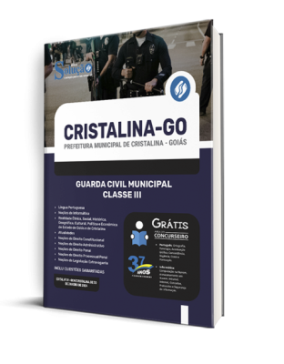 Apostila Prefeitura de Cristalina - GO 2024 - Guarda Civil Municipal - Classe III - Imagem 2