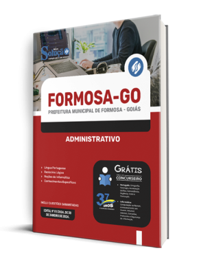 Apostila Prefeitura de Formosa - GO 2024 - Administrativo - Imagem 2