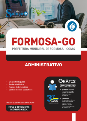 Apostila Prefeitura de Formosa - GO 2024 - Administrativo - Imagem 3